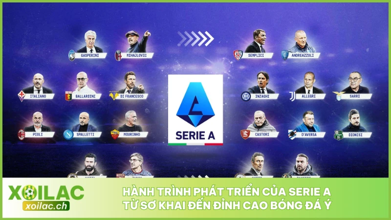 Giải Đấu Serie A - Cúp Quốc Nội Hàng Đầu Tại Quốc Gia Ý 3 Hành trình phát triển của Serie A từ sơ khai đến đỉnh cao bóng đá Ý