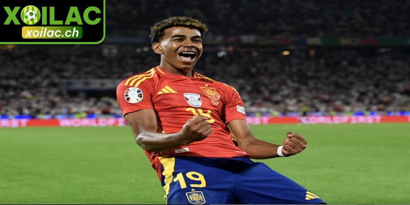 Lamine Yamal tỏa sáng rực rỡ tại đấu trường Euro cùng Tây Ban Nha